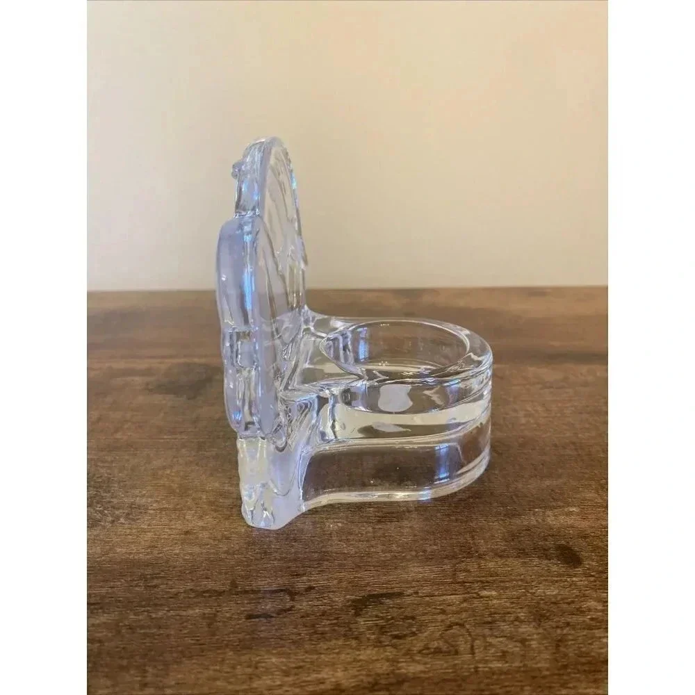 PartyLite Clear Seagull Tealight Holder P0510 – Mint ~ Retired - Picture 3 of 8